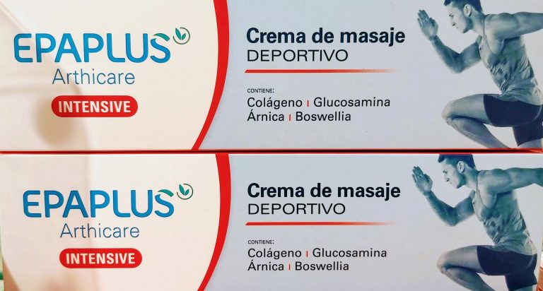 Crema de masaje Deportivo Epaplus Arthicare Intensive