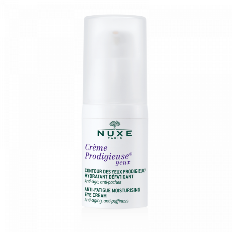 CREME PRODIGIEUX CONTOUR DES YEUX NUXE – doble acción antiedad y antiojeras