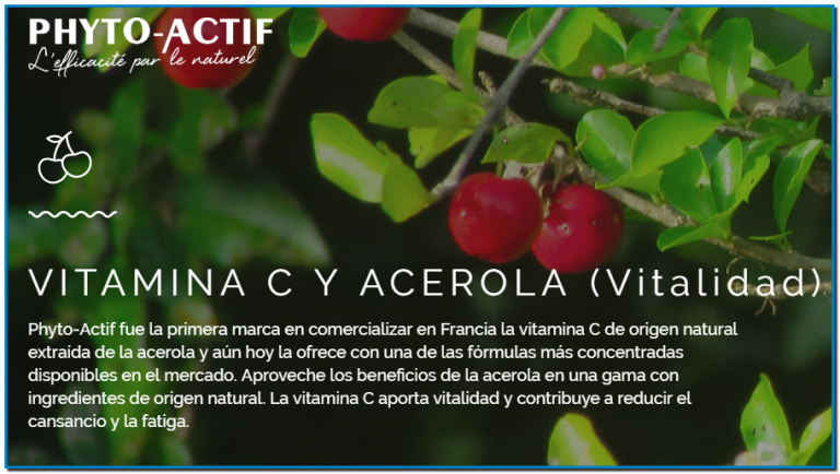 Phyto-actif en Farmacia Central Andorra nutrición con ingredientes de origen vegetal y ecológico