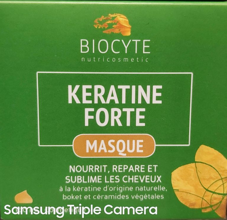 Biocyte Keratine Forte Bálsamo Reparador sin aclarado la queratina y las ceramidas se localizan en las cutículas del cabello