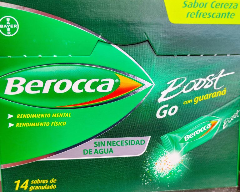 BEROCCA BAYER RENDIMIENTO MENTAL ENERGÍA RENDIMIENTO FÍSICO APRENDIZAJE Y MEMORIA