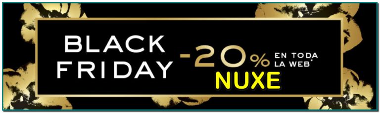 Nuxe Black Friday 20 % en toda la gama un clásico es el Aceite multiusos Huile Prodigieuse de Nuxe