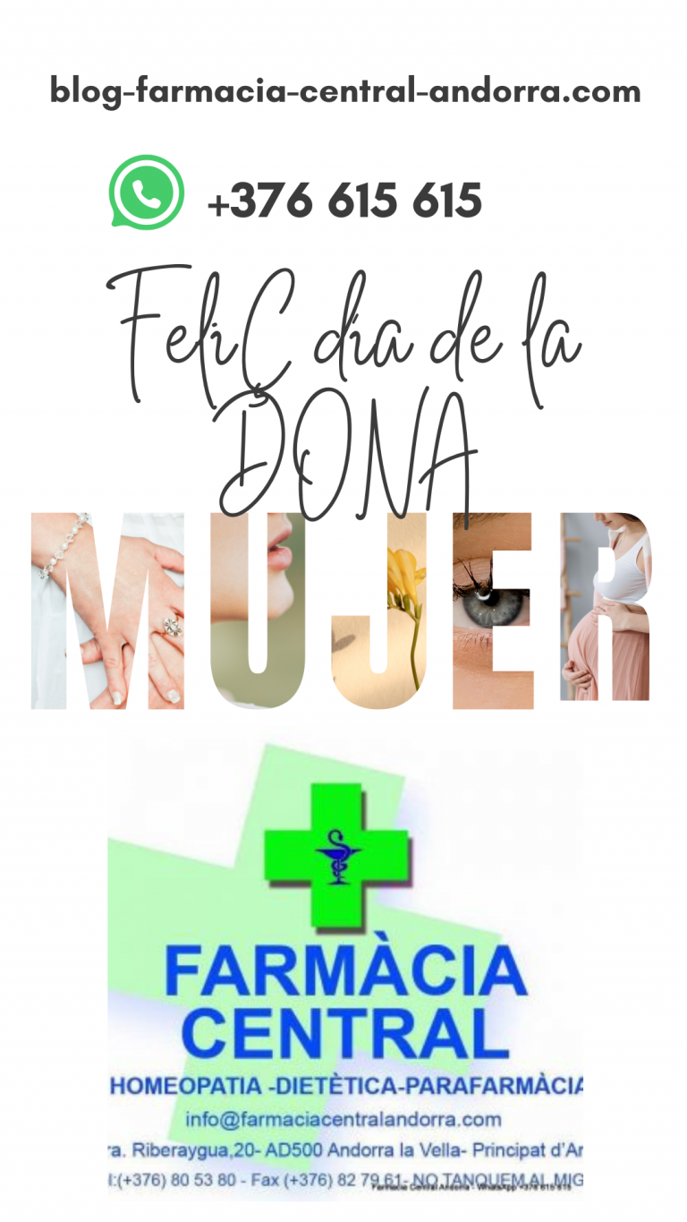 Feliç Dia Internacional de la Dona! En aquesta data tan especial, Farmàcia Central Andorra s’uneix a la celebració