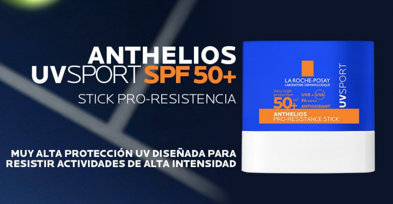 Comprar LA ROCHE POSAY ANTHELIOS UVSPORT PRO-RESISTANCE PROTECTOR SOLAR STICK. SPF50+ en Farmàcia Central Andorra.